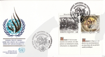 OSN Vídeň FDC 0096 / 0097 ● - 1989